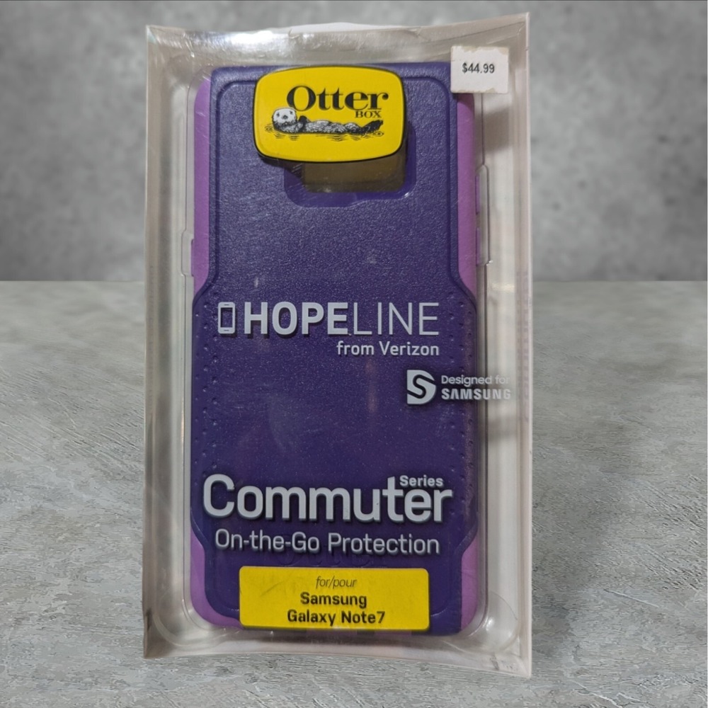 Y3. Genuine Otterbox Commuter Series Case‎ Cover for Samsung Galaxy Note7 Purple